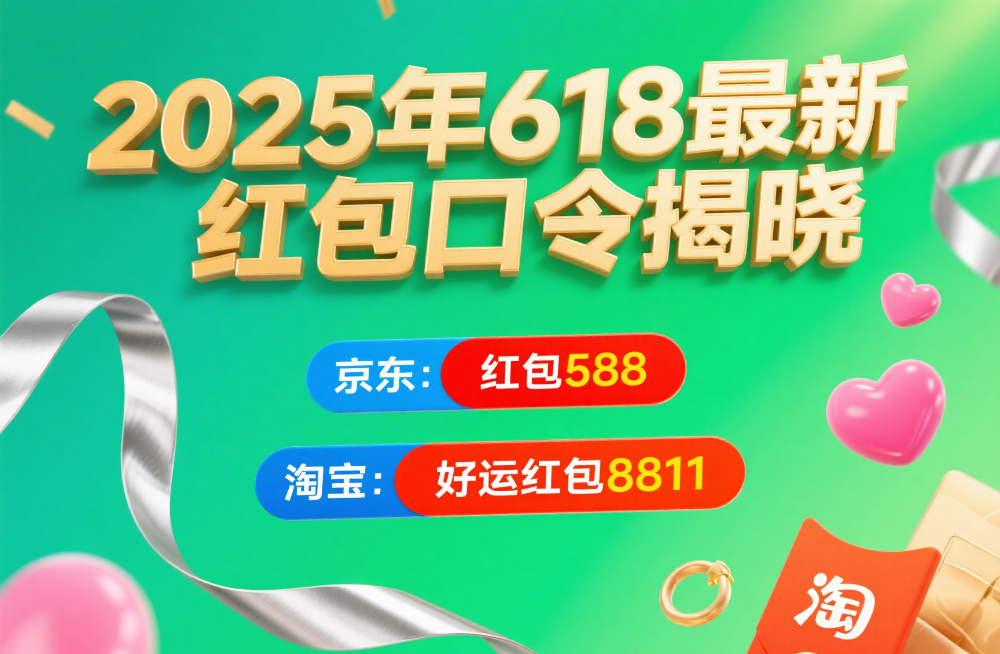 淘宝618红包口令_淘宝618京东红包_京东618红包口令