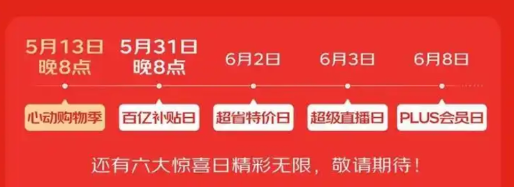 618活动时间表_2025年淘宝京东618红包雨时间_京东618红包