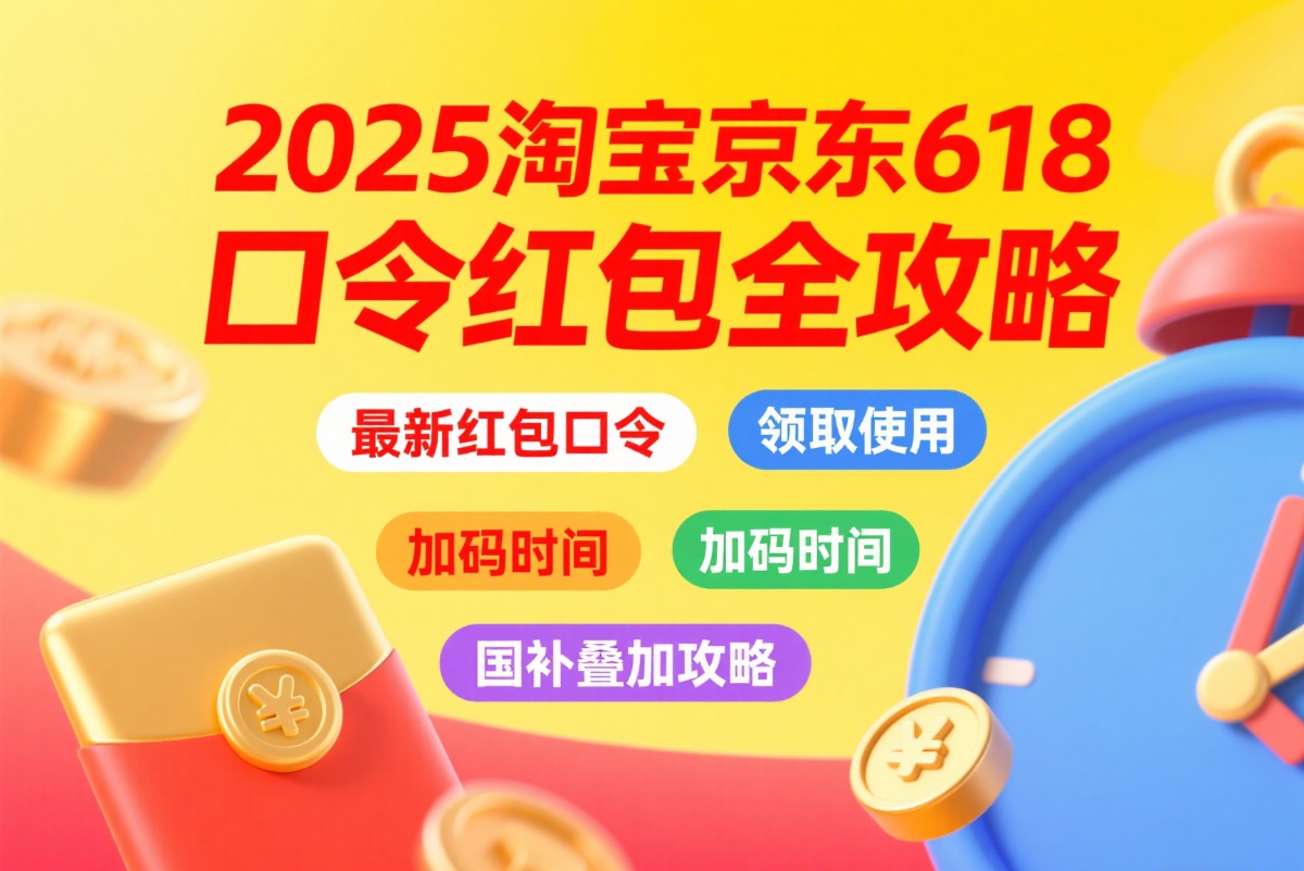 618红包口令_淘宝618惊喜红包_淘宝京东优惠攻略
