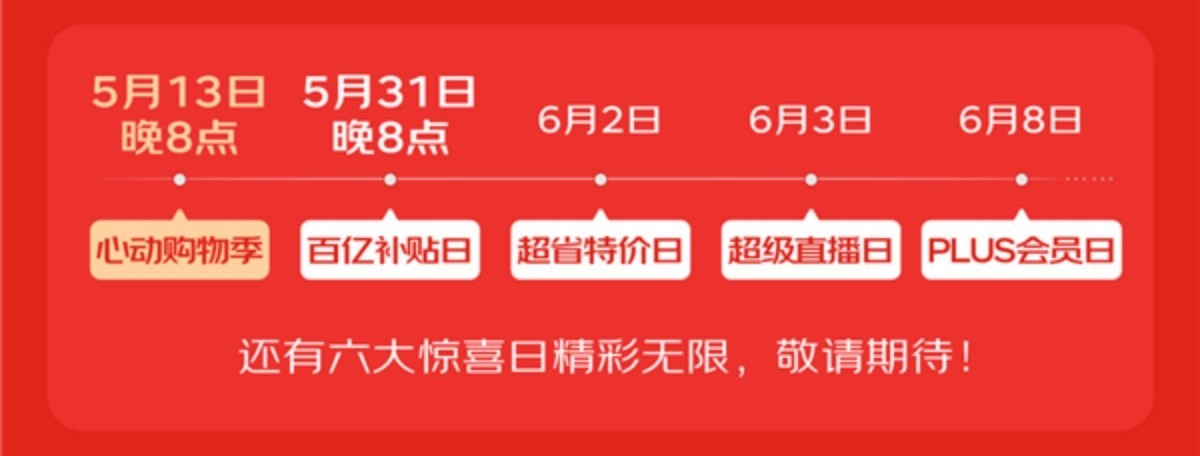 淘宝京东618活动从5月13日开始,满减规则、优惠力度和红包口令来了!