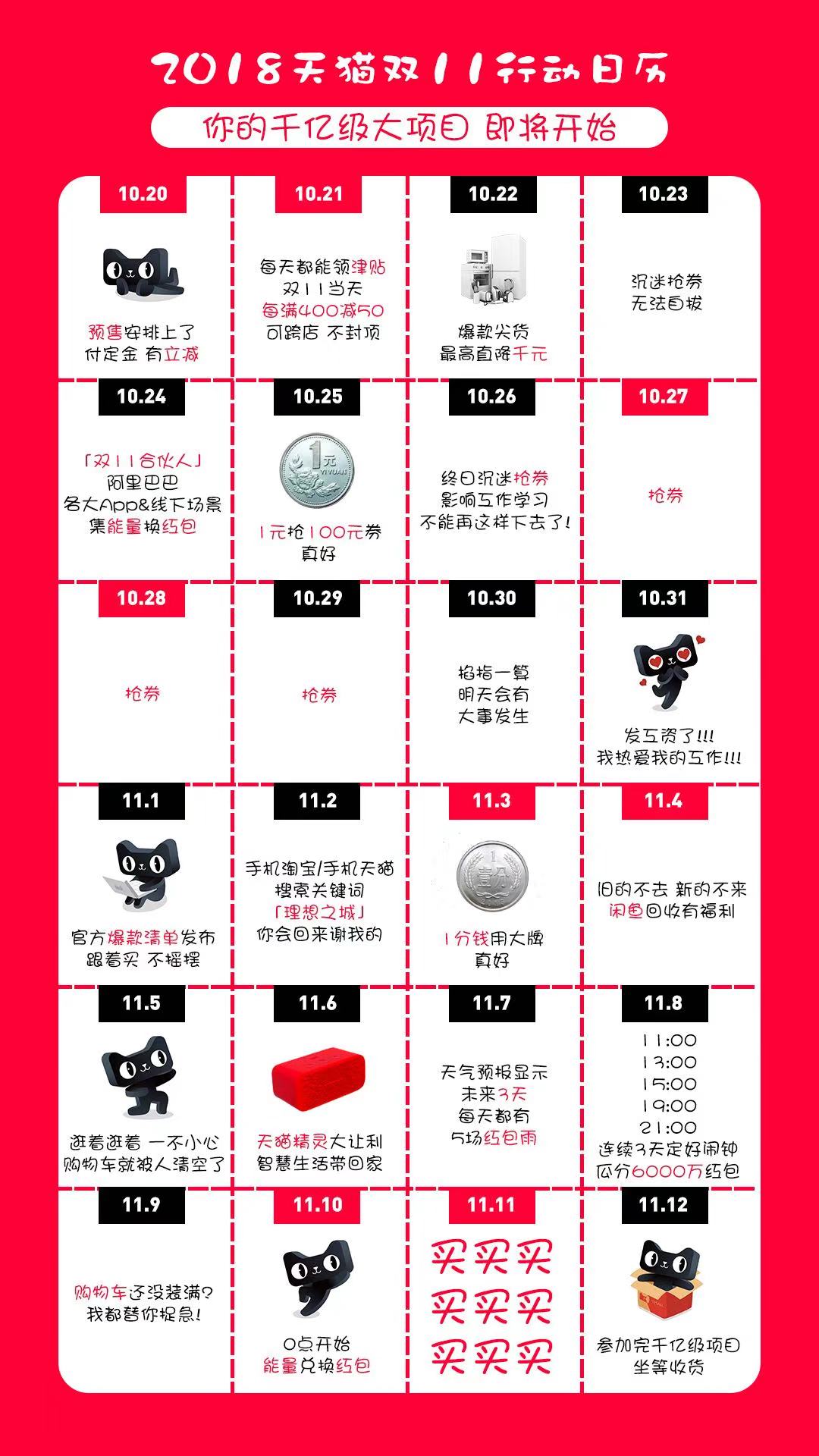 天猫双11购物津贴_淘宝双11活动规则_天猫双11红包活动