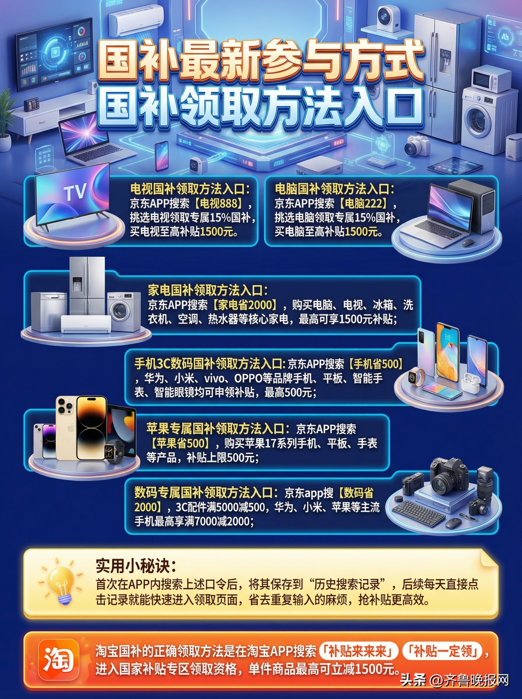 2026京东双十一红包_国补领取方法_京东福利口令