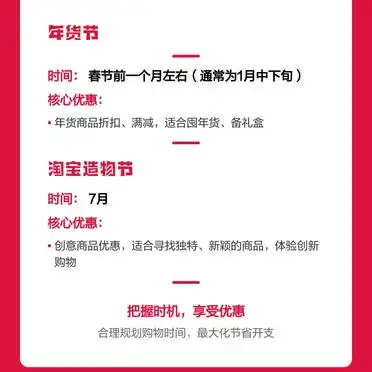淘宝天猫超级88优惠攻略_2025淘宝促销活动时间_2026淘宝活动时间表