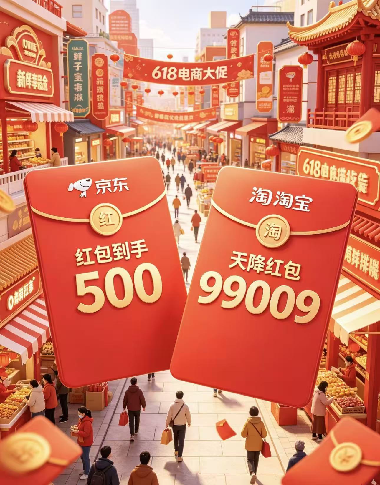 京东百亿补贴时间表_双平台618时间轴国补领取_2026年618京东淘宝国补红包攻略