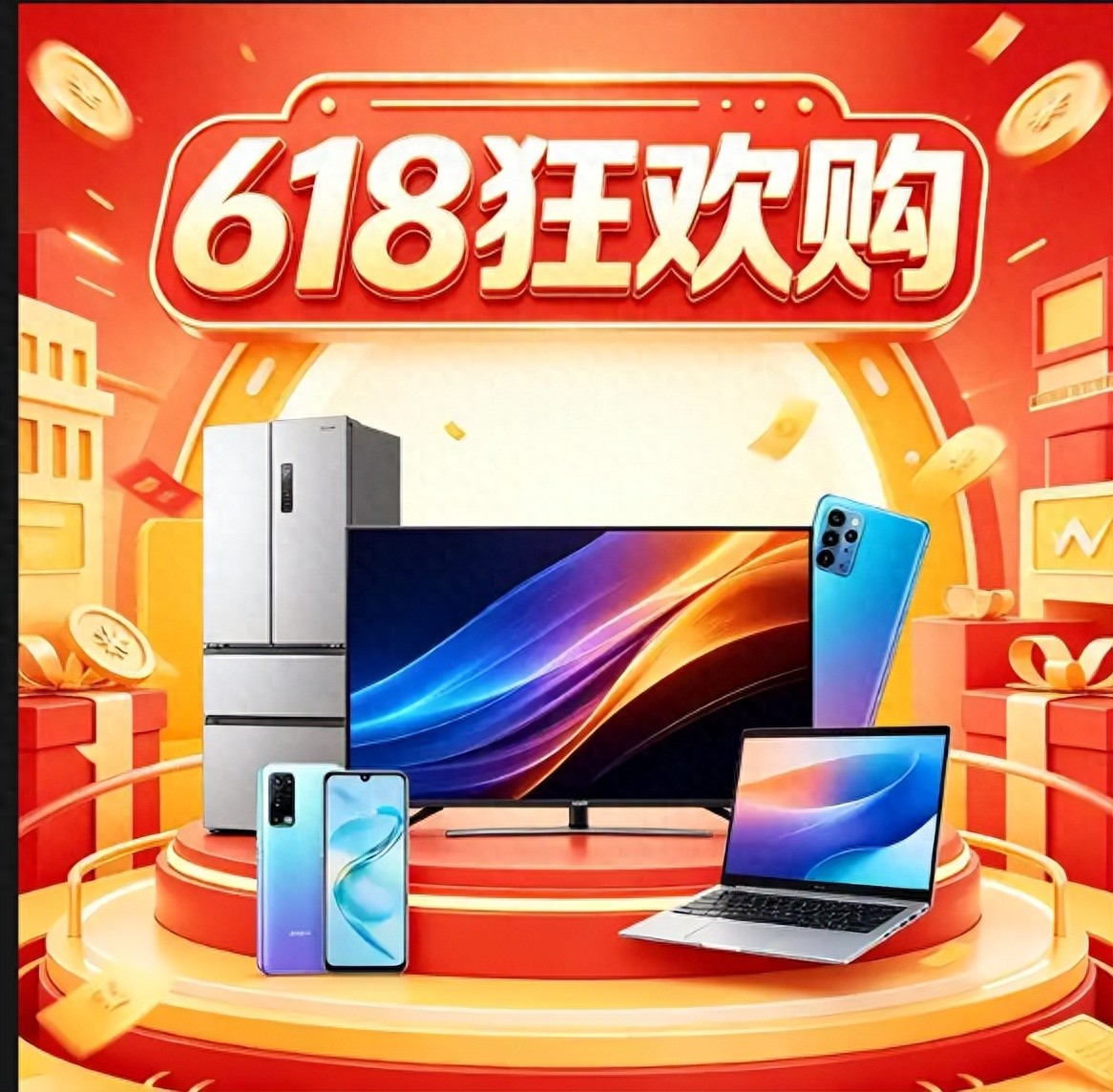 2026京东618满减_红包口令叠加国补攻略_2026年京东淘宝618活动时间轴