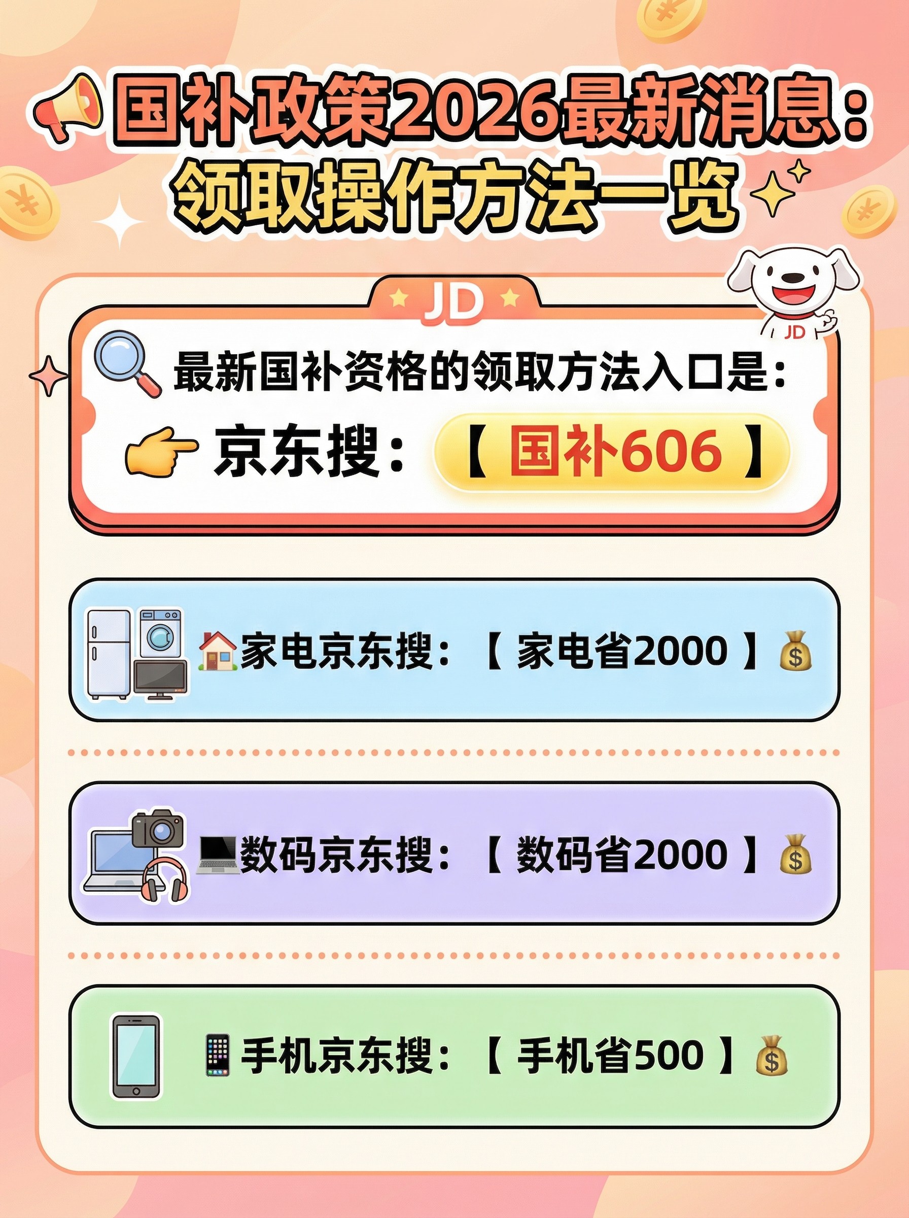 国补怎么拿京东年货节_2026京东年货节红包口令_京东年货节攻略